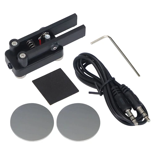 Dual Paddle CW Key with Strong Magnetic Base for Morse Code Communication