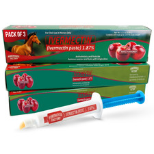 3 Pack In Box Paste Horse Dewormer Apple Flavor wormer horse Dewormer