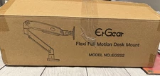 ErGear Flexi Full Motion Single Monitor Desk Mount EGSS2 Open Box 