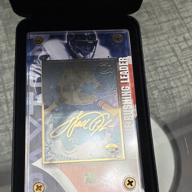 Walter Payton All Time Rushing Leader 16,726 Limited Edition