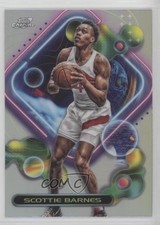2023-24 Topps Cosmic Chrome Refractor Scottie Barnes #129 rw9