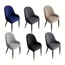 Chair Cover Chair Cover Corn Velvet Curved Chair Cover Dining Chair Cover