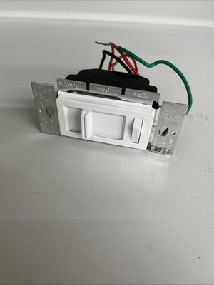 Lutron LECL 153P LED CFL Dimmer Switch White Single Pole 3 Way