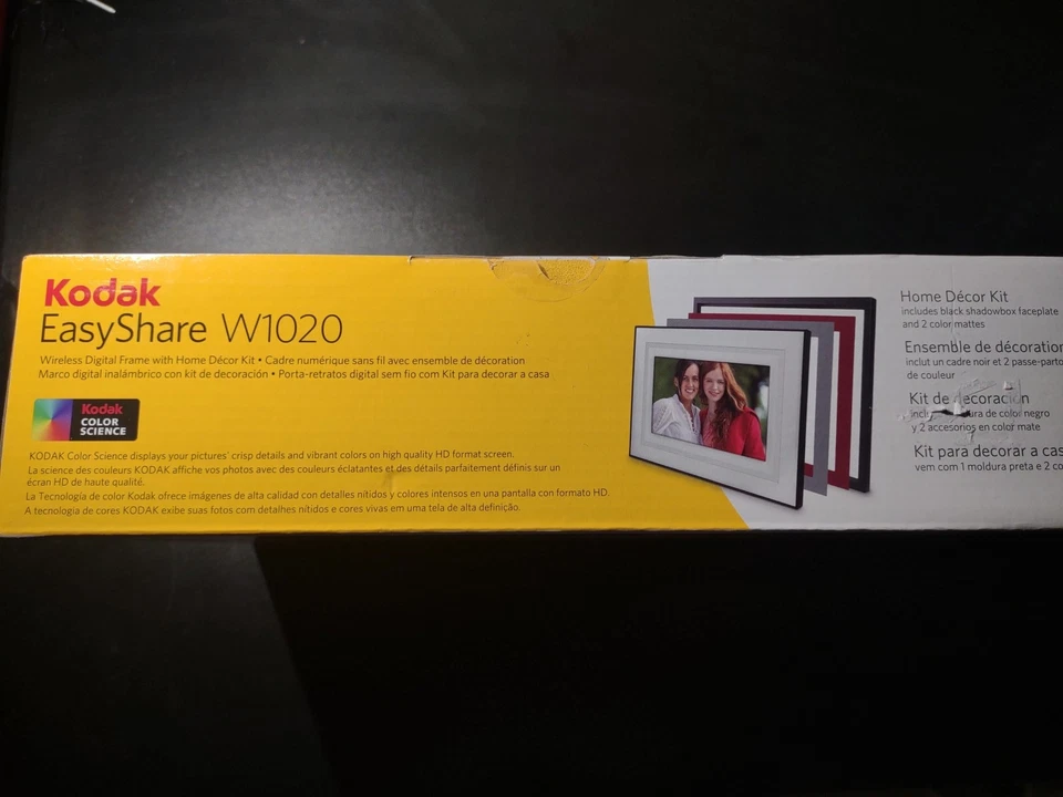 KODAK EasyShare W1020 - 10" Wireless WiFi Digital Photo Frame SEALED NEW - Image 4 of 4