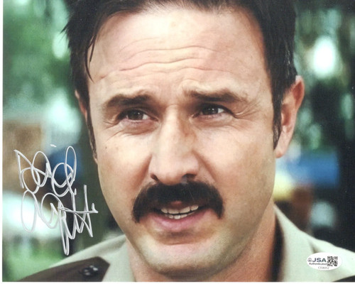 David Arquette signed 8x10 Photo Dewey Riley Scream 4 JSA Authentication