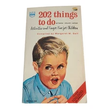 202 Things To Do At Home Church & School - Margaret M. Self 1973 Sign Language