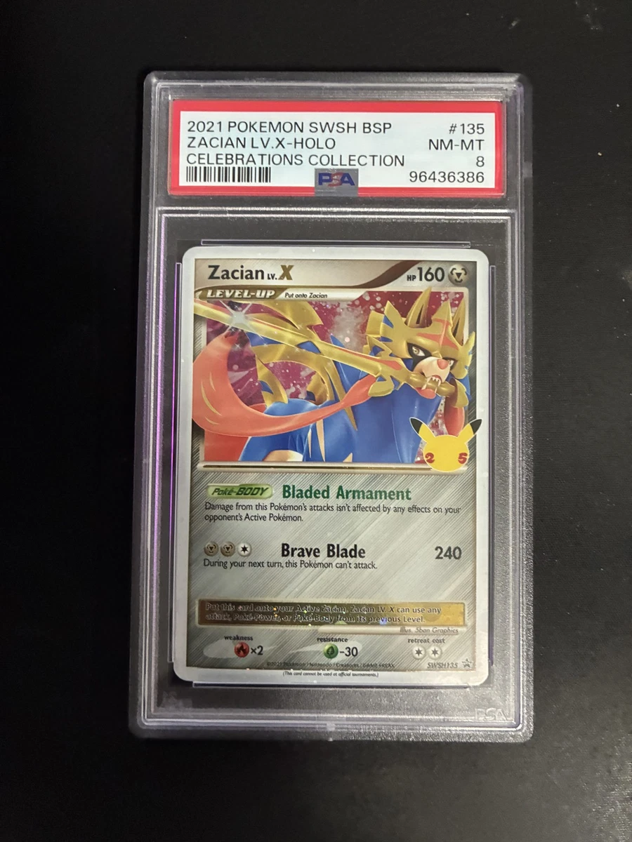 Zacian Lv. X Pokémon TCG Cards for sale | eBay
