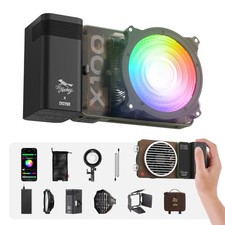 Zhiyun Molus X100 Rgb Pro Official Flagship Store 100W Video Light, V2 Upgrad 