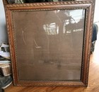 Vintage Carved Oak Picture Frame — photo 2