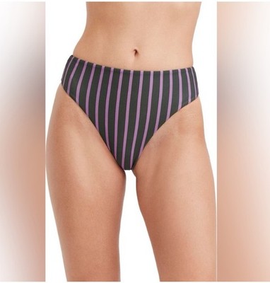 Au Naturel by Gottex Reversible High Leg High Waist Swim Bottom- Size 12