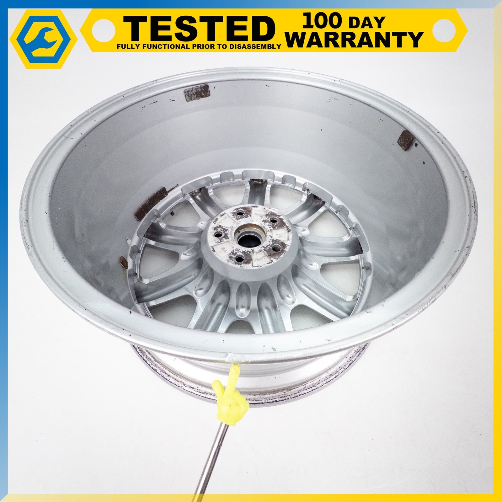 03-13 BENTLEY CONTINENTAL GT FLYING SPUR 9J x R19 19" WHEEL RIM MULLINER SET OEM