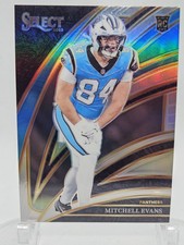 Panini Select 2025 Mitchell Evans RC Silver Prizm Club Level #244 Panthers