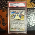 New Listing2024 POKEMON TWM EN-TWILIGHT MASQUERADE REVERSE HOLO #136 SNORLAX PSA 7
