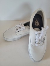 Vans Off the Wall Classic Tumble Era True White Leather Sneakers M8 W9.5 EXC