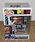 MTV Music Television Logo Funko Pop! Vinyl Figure #236 *Damaged Box*