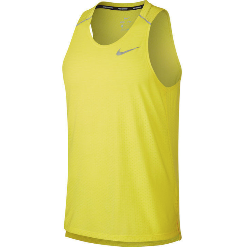 Nike Miler Mens Dri-FIT Running Gym Training Workout Tank Top Green XL
