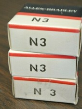 LOT of 3 / ALLEN-BRADLEY N3 THERMAL OVERLOAD HEATER ELEMENT / NEW SURPLUS