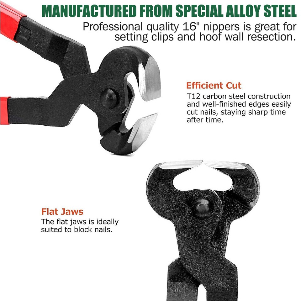 Hoof Nipper Farriers Tools Horse Trimmer Nippers for Horses