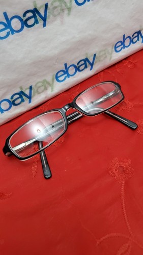 VERSACE 3019 139 Black On Clear 51¤16 135 Rectangle Eyeglasses "Frames Only" - Picture 2 of 24