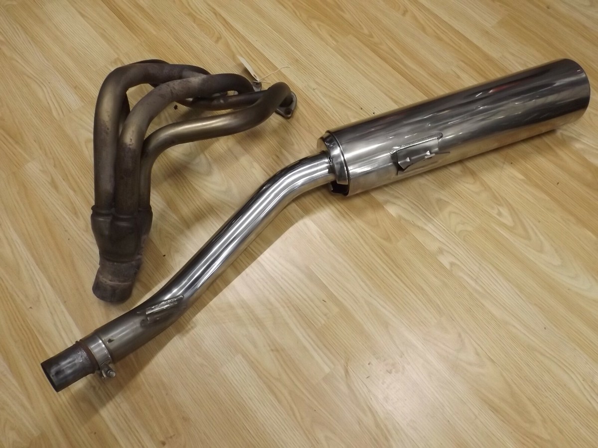 Kawasaki ZX9R E1 Ninja 2001 model genuine complete exhaust system