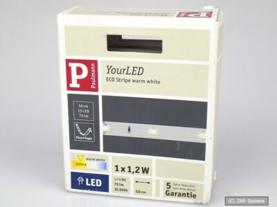 Paulmann 701.96 yourled eco strip 50 cm LED strip uncoated light strip 3000K
