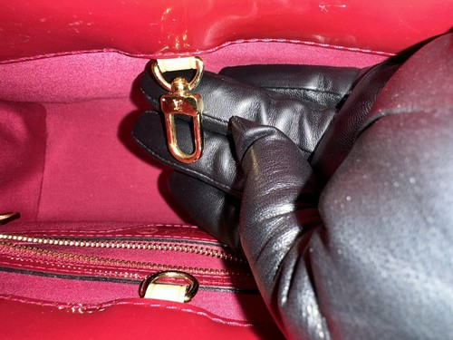 Louis Vuitton Authentic Catalina Tote BB Rot Leder, Top Zustand. - Bild 5 von 10