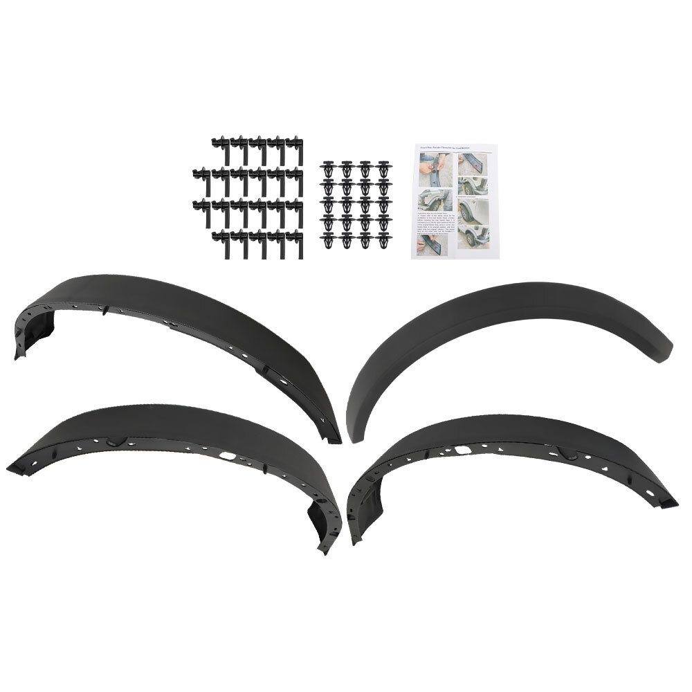 LABLT Front+Rear Wheel Lip Fender Flares 33L×4W For 2021
