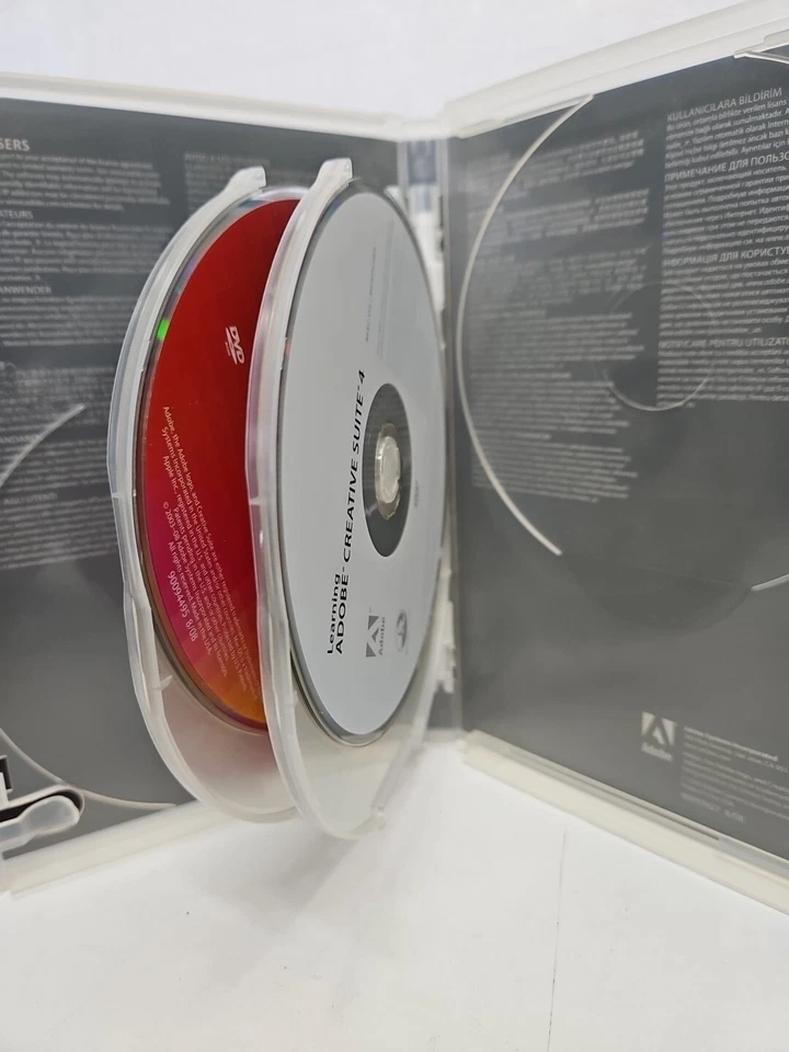 Adobe Creative Suite 4 CS4 Design Premium For MAC Full Retail DVD Version - Image 3 of 4