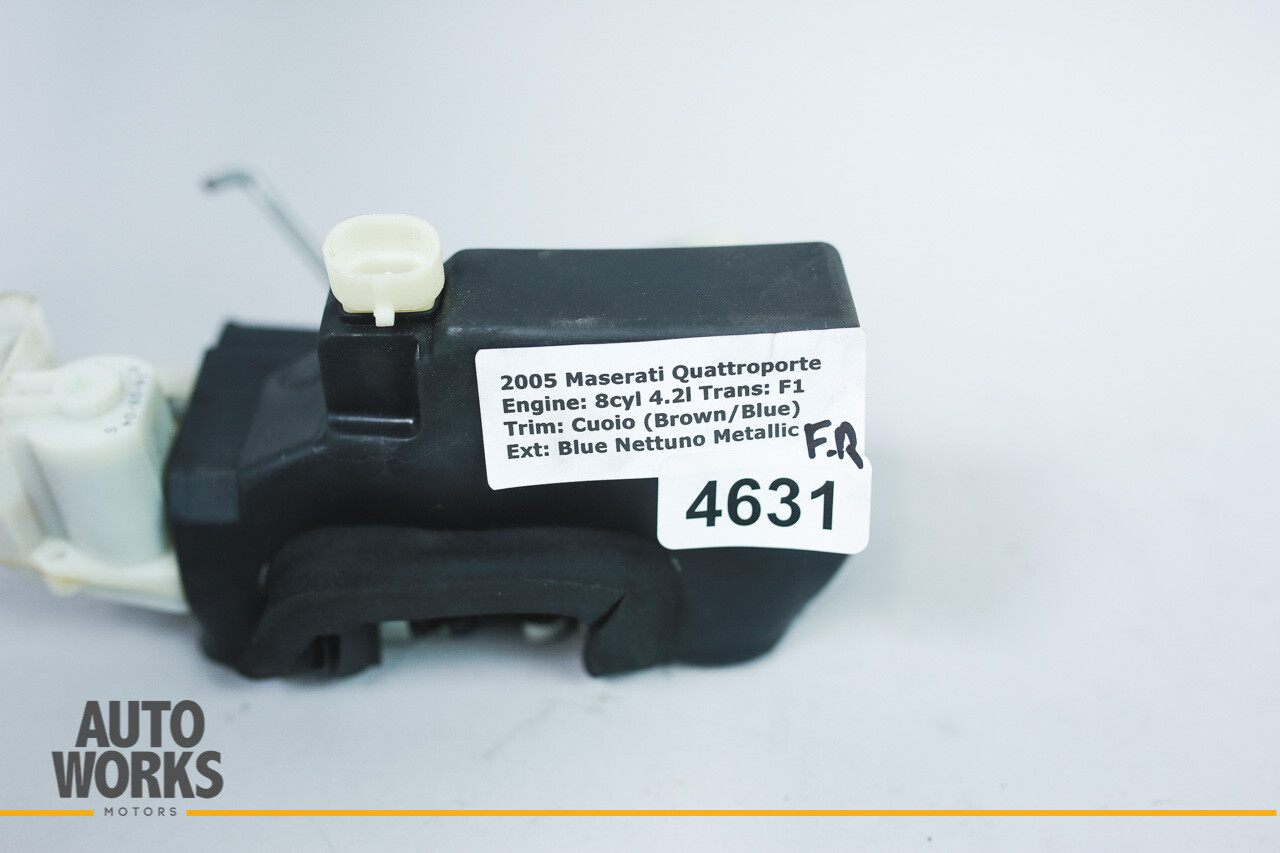 04-08 Maserati Quattroporte M139 Front Right Door Lock Latch Actuator OEM