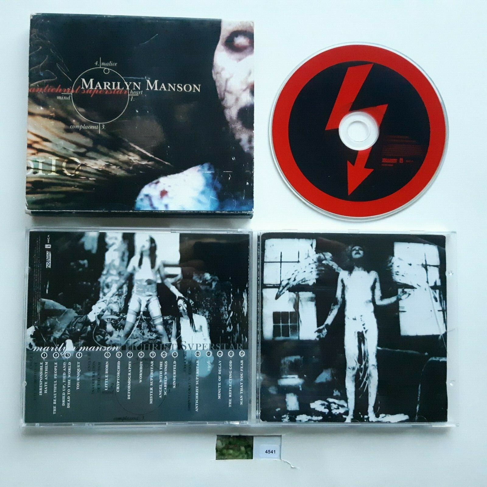 Marilyn Manson Antichrist Superstar Album Cover
