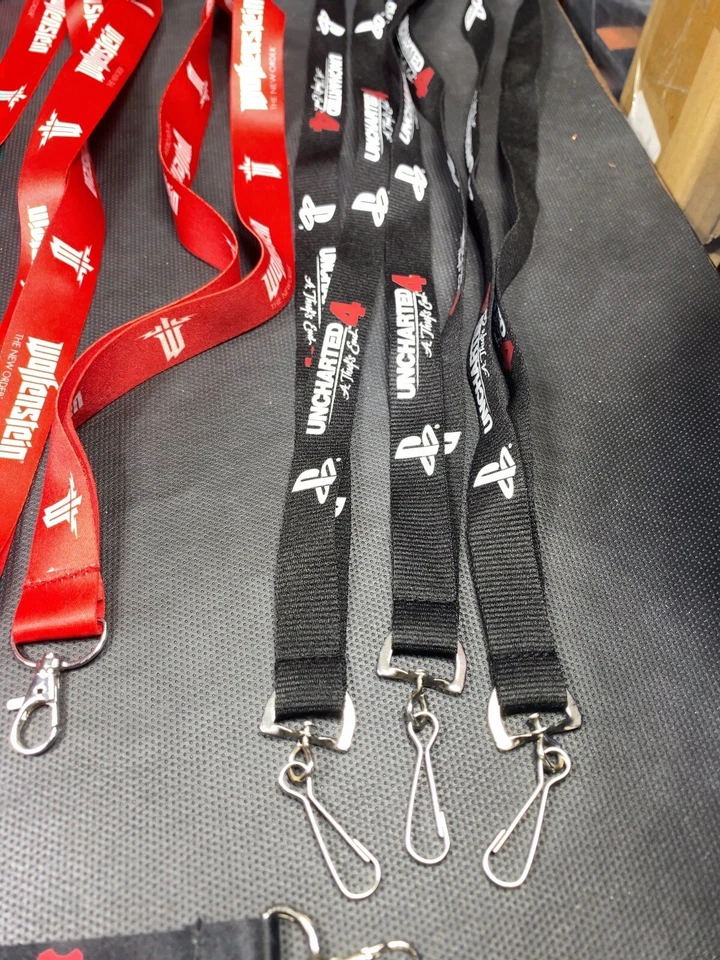 22 Promo Lanyard Videojuego Engranajes Guerra Wolfenstein Defiance Uncharted Ghost Recon Foto 3 de 4