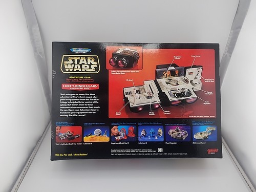 Vintage Micro Machines Star Wars Luke's Binoculars/Yavin Rebel Base 1996 NIB - Picture 6 of 6