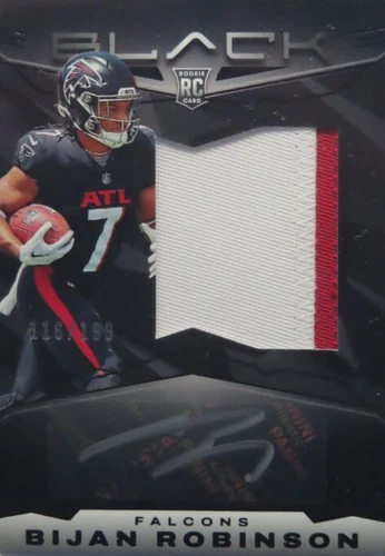 2023 Panini Black Bijan Robinson #231