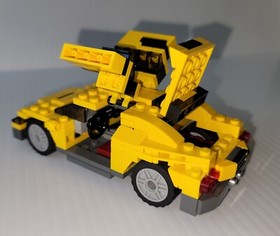 LEGO 4939 - Creator - Cool Cars - 3 in 1 - 100% Complete w/Instructions and Box.