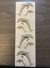 Vintage 1988 Mrs. Grossman’s Dolphin stickers