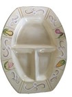 M. Valenti  Ceramic Table Divided Platter Casa Elite Home Collections