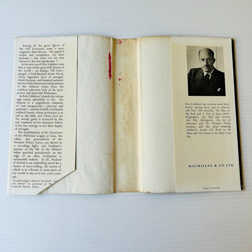 Husband of Delilah by Eric Linklater 1962 UK First Edition Hardcover - Picture 5 of 16