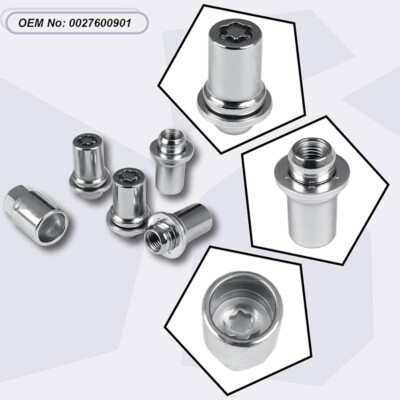 アクセサリー Luu 44mm Wheel Lock Lug Nuts Set M12x1.5 for 2000-2024 Toyota