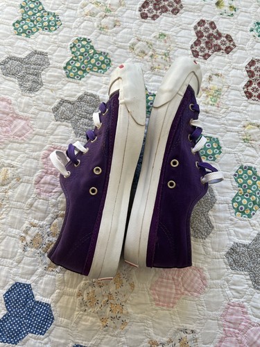 Vintage Y2K 2000s Converse Jack Purcell. Mens 7 W8.5. - Picture 2 of 6
