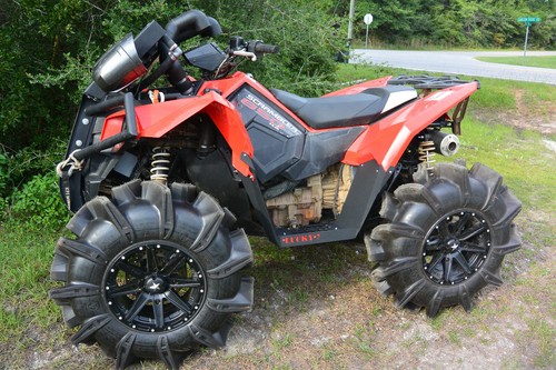Polaris Scrambler High Clearance Metal Floorboards 850 1000 XP HO 2013-2021 - Picture 5 of 11