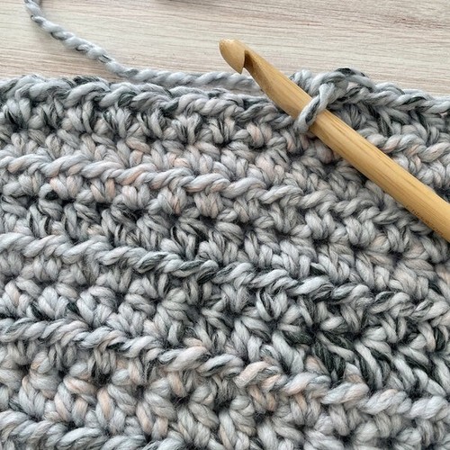 (3 Pack) Lion Brand Yarn 640-154D Wool-Ease Thick & Quick Bulky Yarn, GreyMarble - Picture 5 of 7