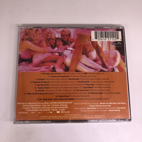 Austin Powers by Original Soundtrack (CD, Apr-1997, Hollywood) - Foto 2 di 2