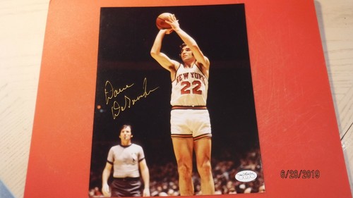 Dave Debusschere Signed Knicks 8x10 Photo -Global or JSA Holo. Authenticated - Picture 5 of 7
