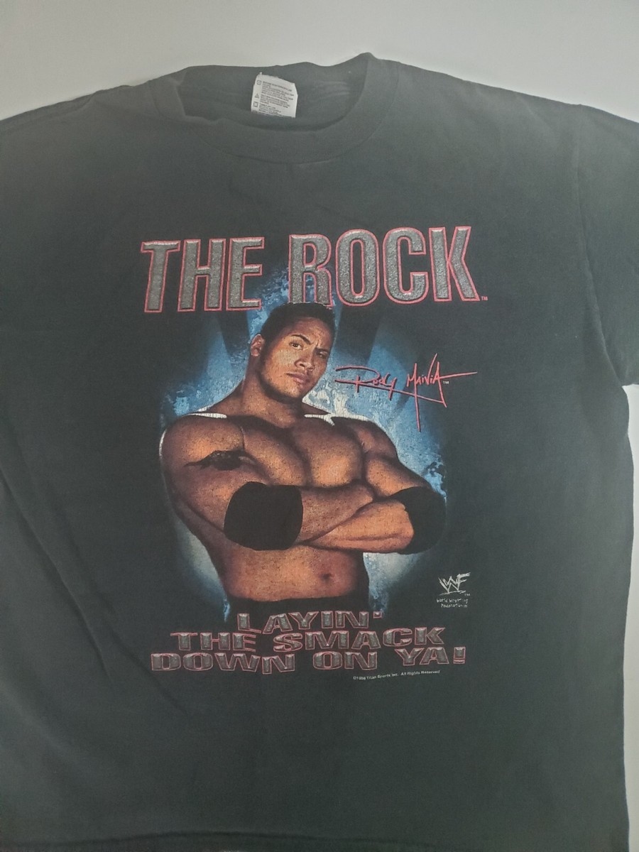 WWE ザ・ロック　Tシャツ　2002年(WWE公式グッズ) i-img1024x1024-