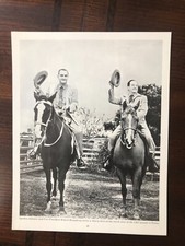 Famous People Book Photo - LYNDON JOHNSON AND HUBERT HUMPHREY