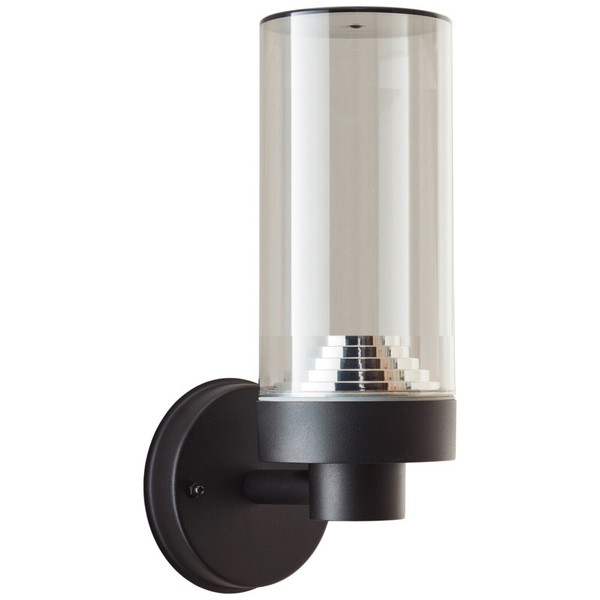 Wandleuchte AußEn E27 40W Schwarz Aluminium AußEnleuchte Wandlampe Gartenlampe-image