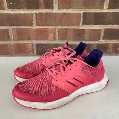 adidas RapidaRun K Low Top Lace Up Running Shoe big girl's US 5.5 M