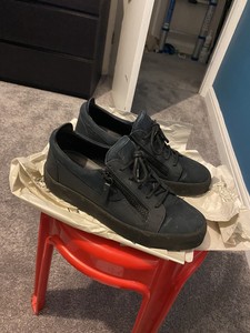 giuseppe suede trainers