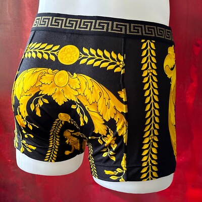 GIANNI VERSACE MARE swim trunks Baroque print from S/S 1995 | eBay