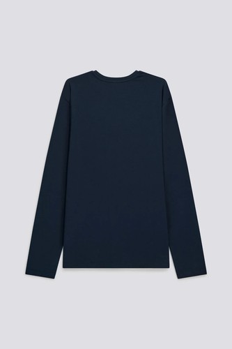 GAS UOMO T-SHIRT M/LUNGA COTONE art. B0031 300271 mod. JANIS/S STR LOGO BASIC - Picture 6 of 8